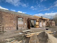 Սուբվենցիոն ծրագրով Արագածոտնի մարզի Ծաղկահովիտ խոշորացված համայնքում ընթանում են ավտոկայանատեղիի կառուցման շինարարական աշխատանքները