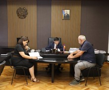 Մարզպետի մոտ կայացած այսօրվա ընդունելությանը մասնակցեցին ավելի քան 20 քաղաքացիներ Մարզպետի մոտ կայացած այսօրվա ընդունելությանը մասնակցեցին ավելի քան 20 քաղաքացիներ