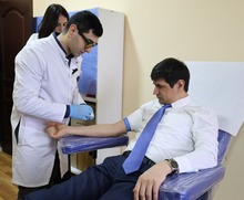 Արագածոտնի մարզպետ Սերգեյ Մովսիսյանը միացավ  արյունատվության ակցիային 