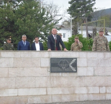 Արագածոտնի մարզպետը հանդիպել է ԼՂՀ նախագահի, վարչապետի եւ պաշտպանության նախարարի  հետ